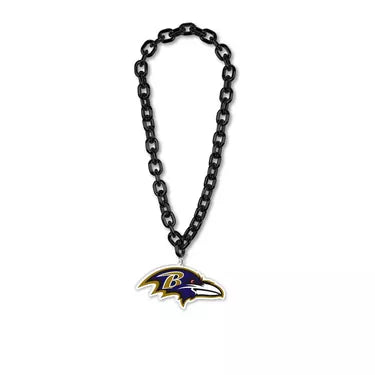 Baltimore Ravens Wincraft Oversized Fan Chain Logo Necklace