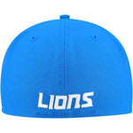 Detroit Lions Authentic Blue Team Logo New Era 59FIFTY Men’s Fitted Hat