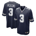 George Pickens Dallas Cowboys Official Nike Game Day Jersey - Navy