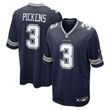 George Pickens Dallas Cowboys Official Nike Game Day Jersey - Navy