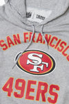 San Francisco 49ers Official NFL Team Apparel Gray Pullover Hoodie