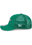 Philadelphia Eagles Throwback Low Profile New Era 9FIFTY Trucker Adjustable Snapback Hat Cap - Kelly Green