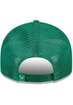 Philadelphia Eagles Throwback Low Profile New Era 9FIFTY Trucker Adjustable Snapback Hat Cap - Kelly Green