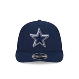 Dallas Cowboys Official NFL 2024 Draft Day Adult Navy New Era 9FIFTY Trucker Adjustable Snapback Hat Cap