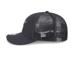 Dallas Cowboys 2024 Charcoal Draft Day New Era 9FIFTY Trucker Snapback Hat Cap