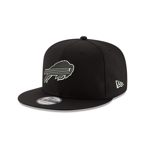 Buffalo Bills Black/White New Era 9FIFTY Adjustable SnapBack Hat