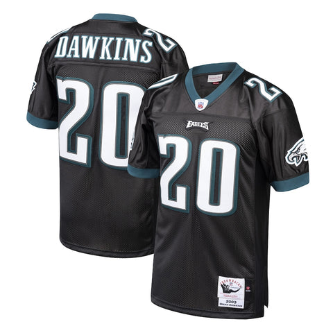 Brian Dawkins Philadelphia Eagles 2003 Authentic NFL Mitchell & Ness Throwback Retired Stitched Player Jersey