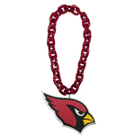 Arizona Cardinals Official NFL Oversized Super-Fan 3D Foam Logo Touchdown Chain Necklace