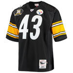 Troy Polamalu Pittsburgh Steelers 2007 Authentic NFL Adult Mitchell & Ness Throwback Retired Stitched Player Jersey