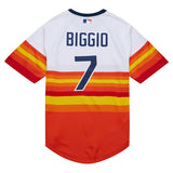 Craig Biggio Houston Astros 2004 Official MLB Mitchell & Ness Cooperstown Collection Throwback Jersey