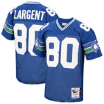 Steve Largent Seattle Seahawks 1985 Authentic NFL Mitchell & Ness Throwback Retired Player Jersey