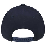 Houston Texans Alternate Logo Official NFL New Era 9FORTY A Frame Adjustable SnapBack Hat Cap - Navy