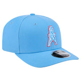 Houston Oilers Throwback Powder Blue New Era 9SEVENTY Adjustable Stretch-Snap Hat Cap