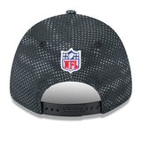 Philadelphia Eagles Black 2024 Sideline New Era 9FORTY Stretch-Snap Hat
