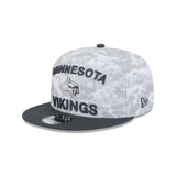 Minnesota Vikings Graphite 2024 Salute To Service New Era 9FIFTY Snapback Hat