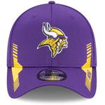 Minnesota Vikings 2021 On Field Home Sideline New Era 39THIRTY Flex-Fit Hat