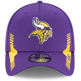 Minnesota Vikings 2021 On Field Home Sideline New Era 39THIRTY Flex-Fit Hat