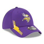 Minnesota Vikings 2021 On Field Home Sideline New Era 39THIRTY Flex-Fit Hat