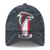 Atlanta Falcons Black 2024 Sideline New Era 9FORTY Stretch-Snap Hat