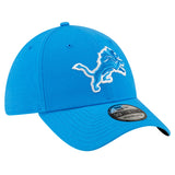Detroit Lions Classic Team Blue New Era 39THIRTY Flex Hat