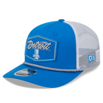Detroit Lions Historic Patch Rope New Era 9SEVENTY Stretch-Snap Trucker Hat