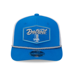 Detroit Lions Historic Patch Rope New Era 9SEVENTY Stretch-Snap Trucker Hat