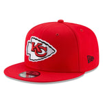Kansas City Chiefs Scarlet Classic Team New Era 9FIFTY Adjustable SnapBack Hat Cap
