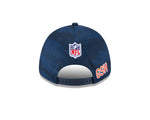 Chicago Bears 2024 Alternate Logo Sideline New Era 9FORTY Stretch Snapback Hat - Navy