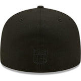 Philadelphia Eagles Black Out New Era 59FIFTY Fitted Hat