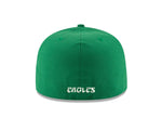 Philadelphia Eagles Classic Logo New Era 59FIFTY Fitted Hat - Kelly Green