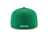 Philadelphia Eagles Classic Logo New Era 59FIFTY Fitted Hat - Kelly Green