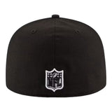 Philadelphia Eagles Black/White New Era 59FIFTY Fitted Hat