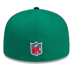 Philadelphia Eagles 2023 Historic Sideline New Era 59FIFTY Fitted Hat - Cream/Kelly Green