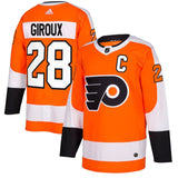 Claude Giroux Philadelphia Flyers Orange Adidas Name & Number Player Jersey