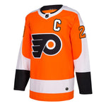 Claude Giroux Philadelphia Flyers Orange Adidas Name & Number Player Jersey