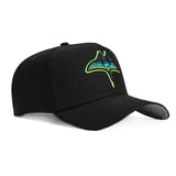 Tampa Bay Rays Official Black Team City Connect Sky Ray New Era 9FORTY A-Frame SnapBack Hat
