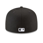 New York Yankees New Era 59FIFTY Black & White Fitted Hat