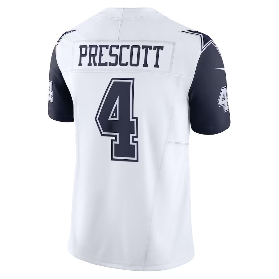 Nike Youth Dallas Cowboys Dak Prescott #4 White Game Jersey