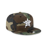 Houston Astros “Camo” 9FIFTY New Era SnapBack Hat- Camouflage