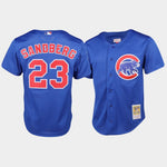 Chicago Cubs Ryne Sandberg 1997 Cooperstown Collection Button Up Jersey