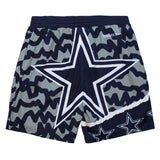 NFL Dallas Cowboys Official Mitchell & Ness Jumbotron 2.0 Sublimated Shorts