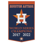Houston Astros Wool Championship Banner