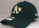 Oakland Athletics GREEN With Yellow Outline New Era 39THIRTY Flex Fit- Adult
