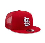 St. Louis Cardinals New Era Red Team On-Field Replica Mesh Back Snapback Hat
