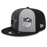 Dallas Cowboys 2023 New Era 9FIFTY Sideline SnapBack-Black