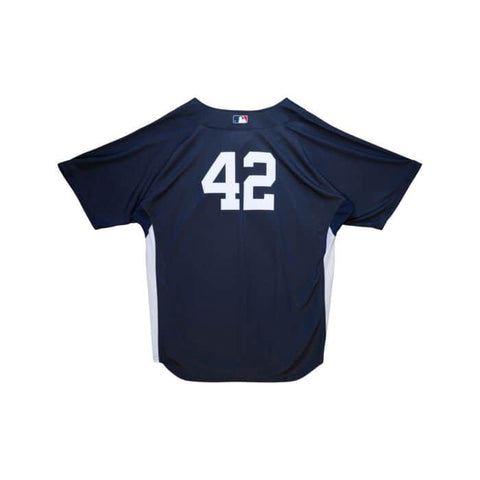 New York Yankees Mariana Rivera Cooperstown Collection Mitchell & Ness Navy 2009 Official Licensed Batting Practice Jersey
