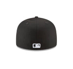 Los Angeles Dodgers New Era 59fifty Fitted Hat-Black/White Outline