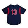 Cleveland Indians Omar Vizquel 2004 Mitchell & Ness Cooperstown Collection Button Up Jersey