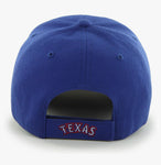 Texas Rangers ‘47 Blue MVP StrapBack Hat