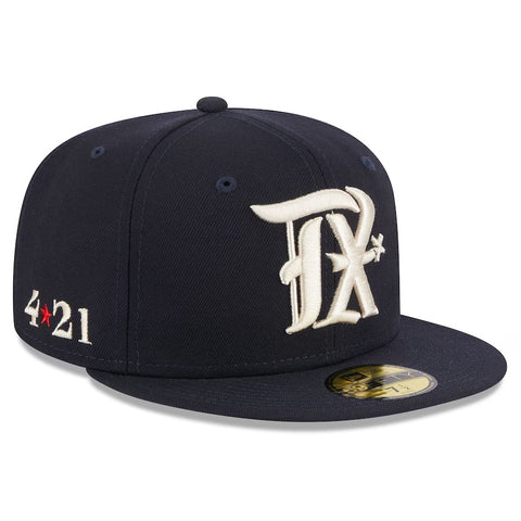 Texas Rangers City Connect New Era Fitted Hat- Navy